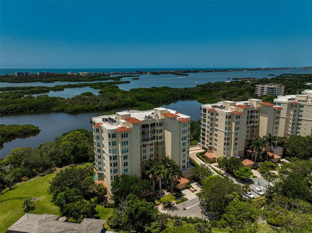385 North Point Road, Unit 402 Osprey, FL 34229 - Photo 37 of 62 an aerial view of multiple house