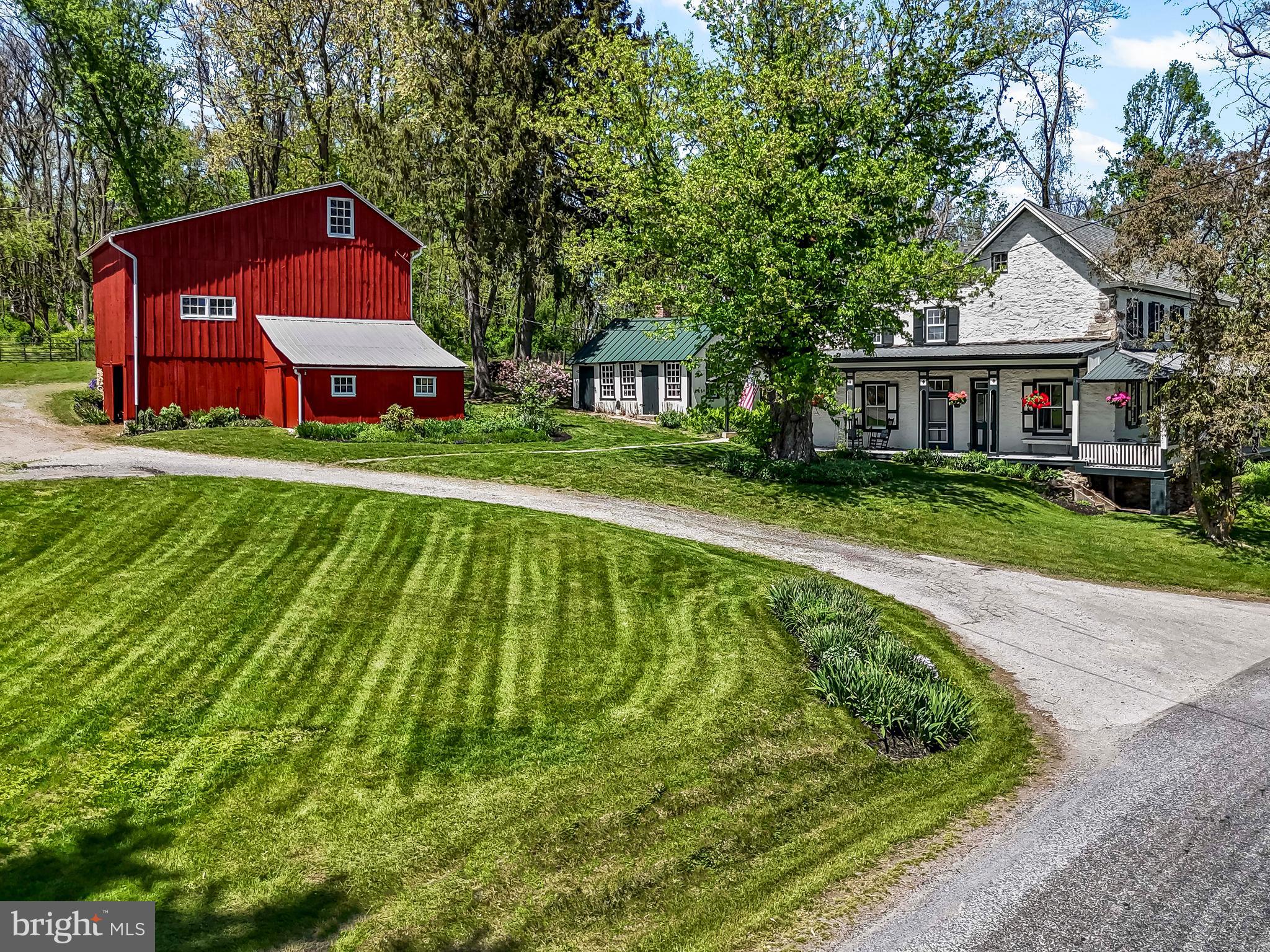 3058 Bailey Crossroads Road Atglen, PA 19310 - Photo 34 of 41 a view of a house with a big yard