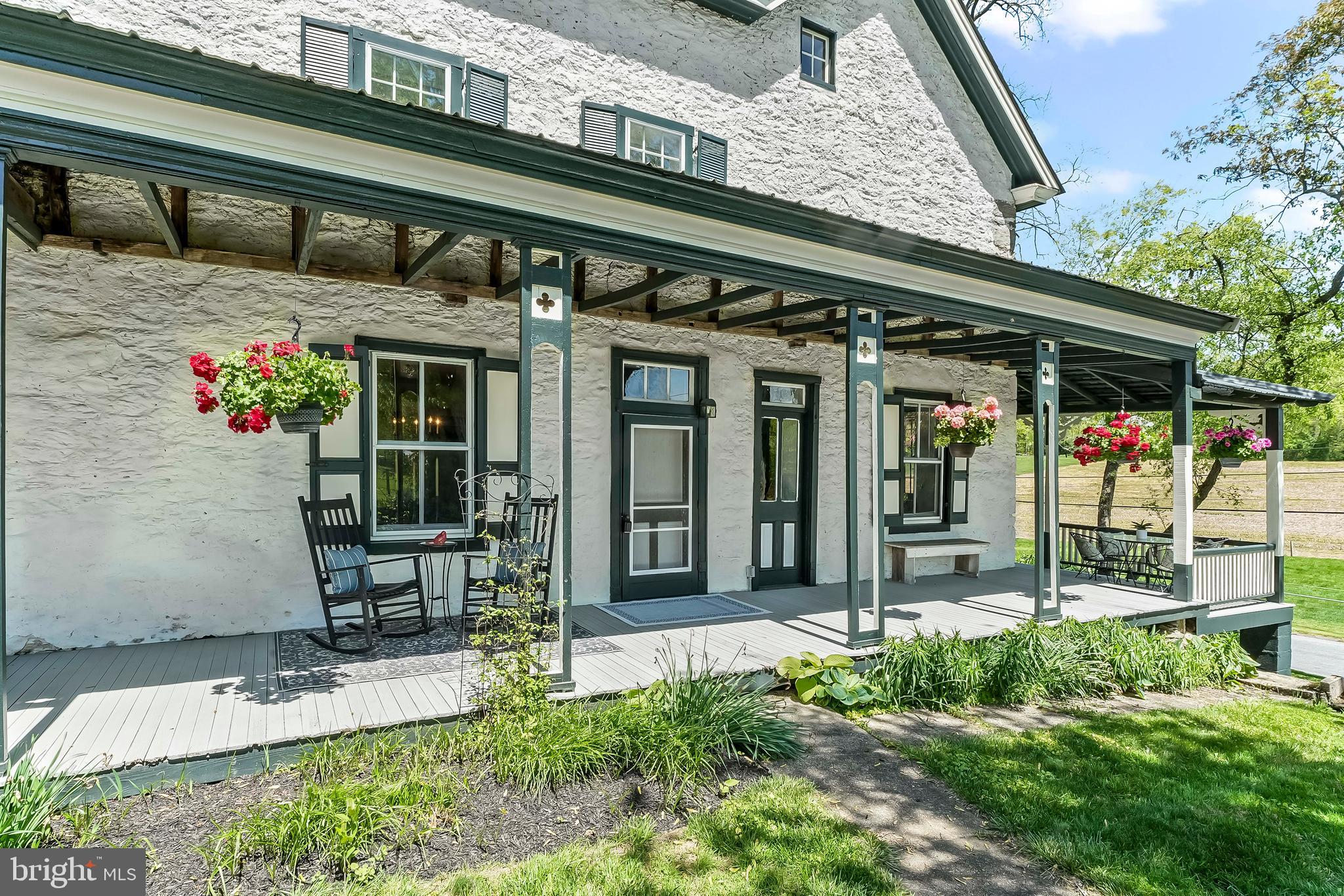 3058 Bailey Crossroads Road Atglen, PA 19310 - Photo 4 of 41 a front view of a house with porch