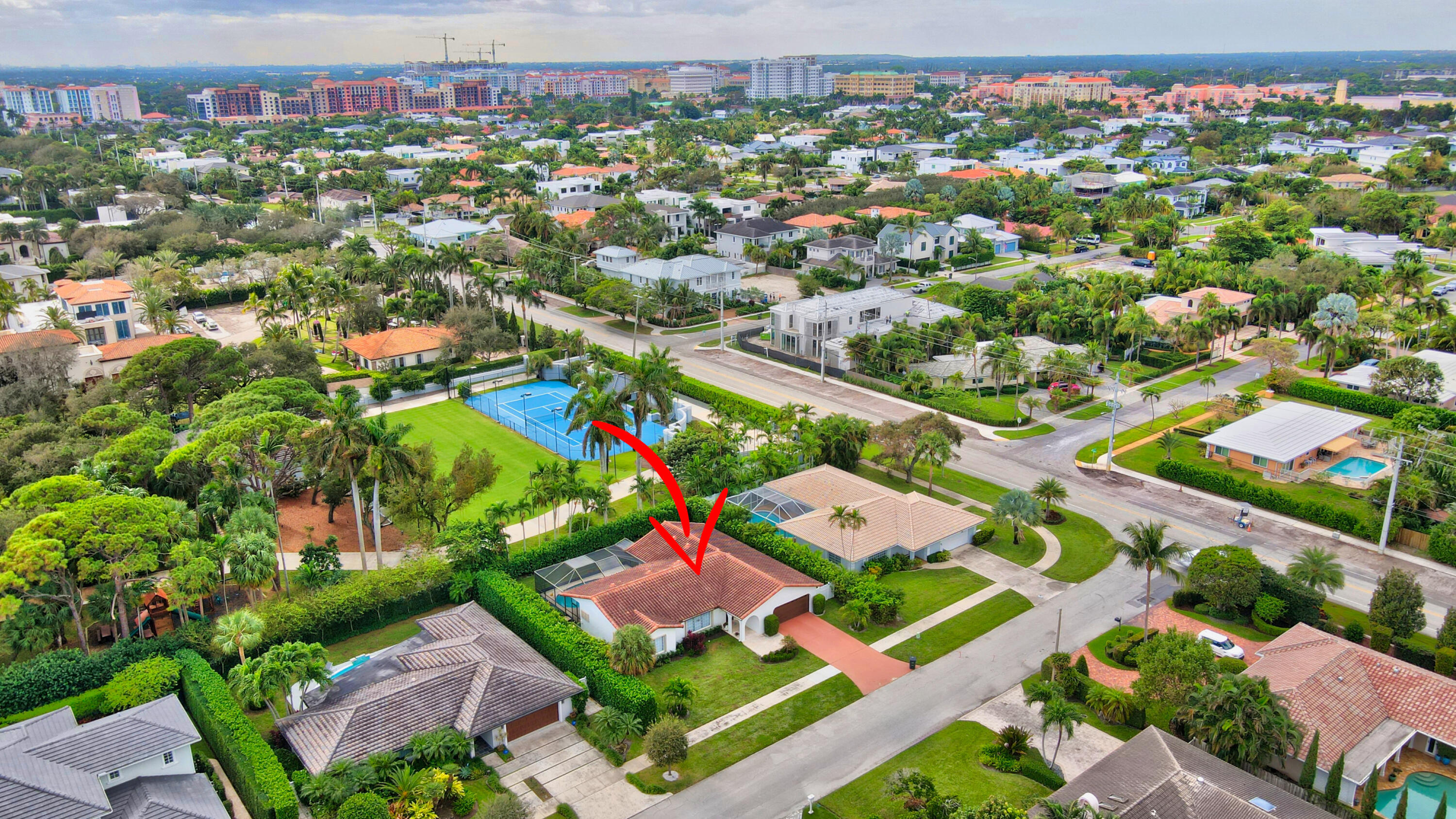 510 Silver Lane Boca Raton, FL 33432 - Photo 20 of 24 an aerial view of multiple house
