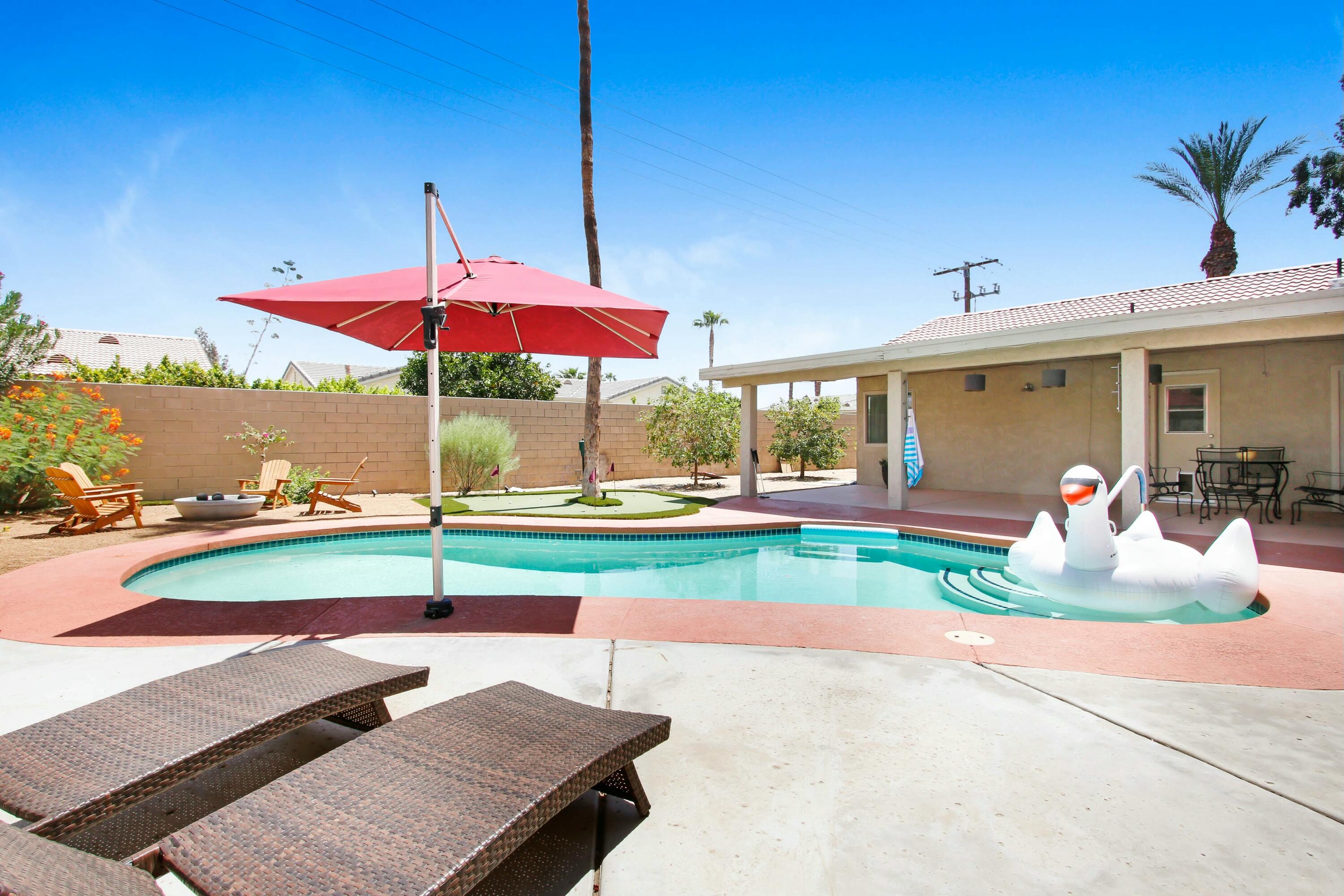 43480 Port Maria Road Bermuda Dunes, CA 92203 - Photo 17 of 24 a view of a terrace with chairs and table