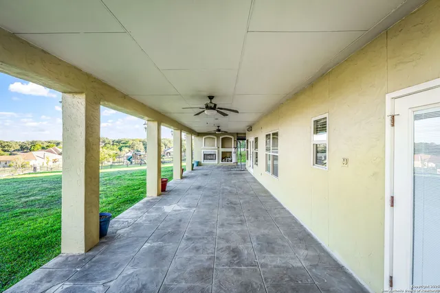 a view of a house with a big yard