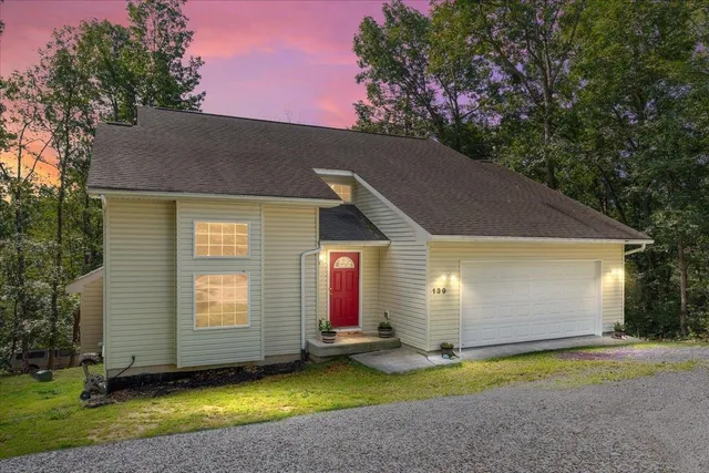 a view of a lush green forest with lush green forest