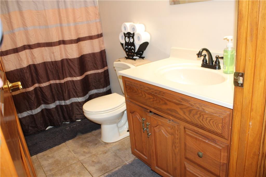 125 Shannon Road Renfrew, PA 16053 - Photo 19 of 39 a bathroom with a sink a toilet and shower