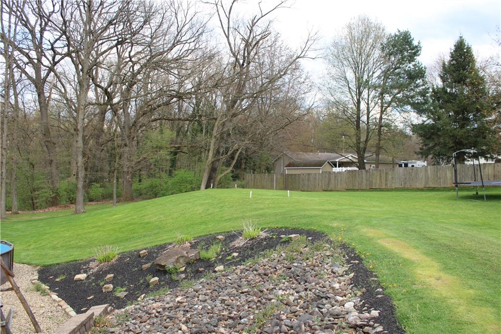 125 Shannon Road Renfrew, PA 16053 - Photo 34 of 39 a view of a backyard with large trees