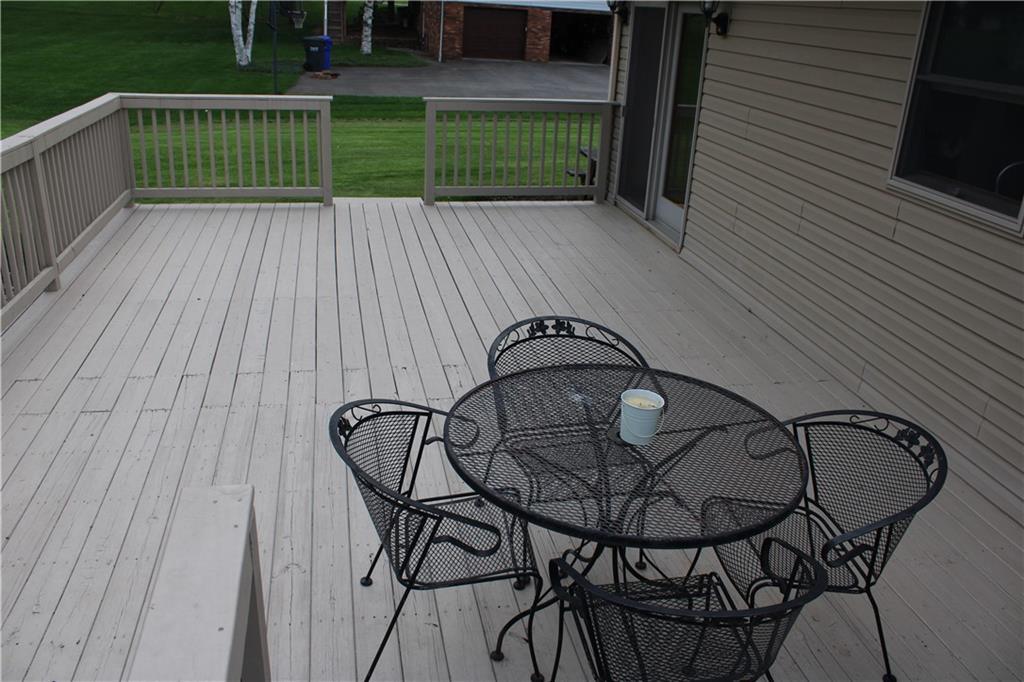 125 Shannon Road Renfrew, PA 16053 - Photo 36 of 39 a view of a chair and table on the wooden deck