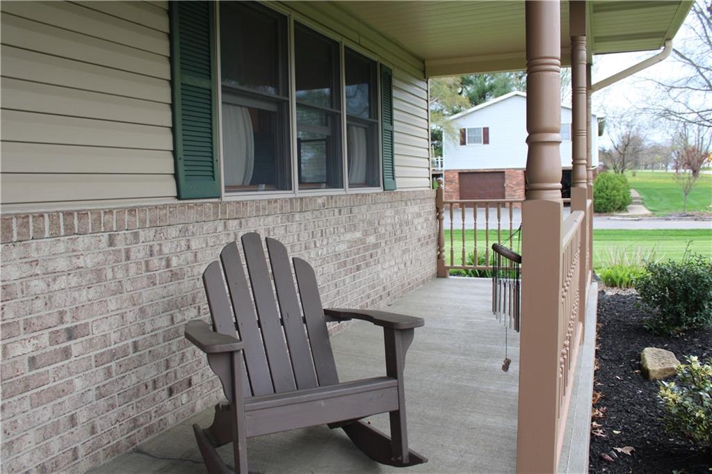 125 Shannon Road Renfrew, PA 16053 - Photo 38 of 39 a view of balcony with two chairs and a potted plant