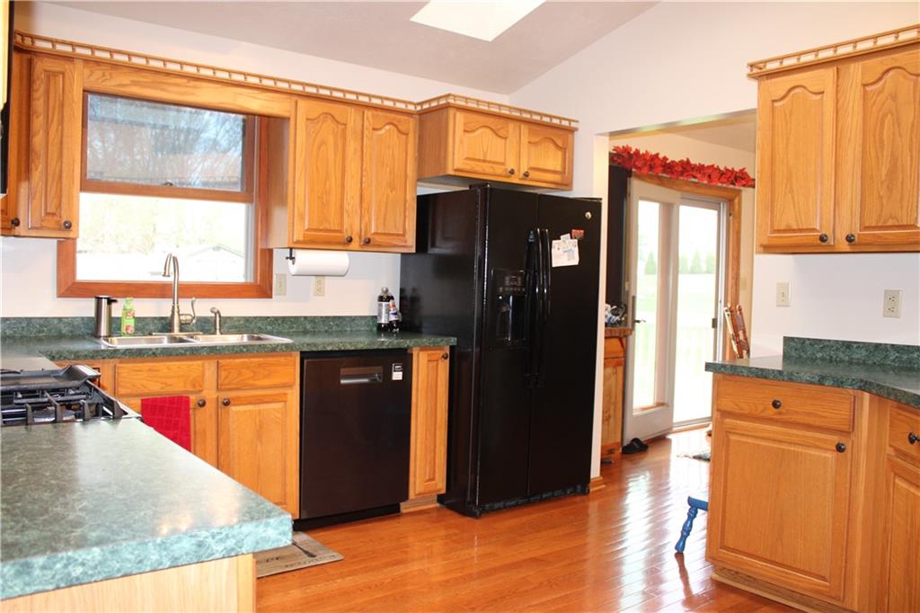 125 Shannon Road Renfrew, PA 16053 - Photo 9 of 39 a kitchen with stainless steel appliances granite countertop a refrigerator and a sink