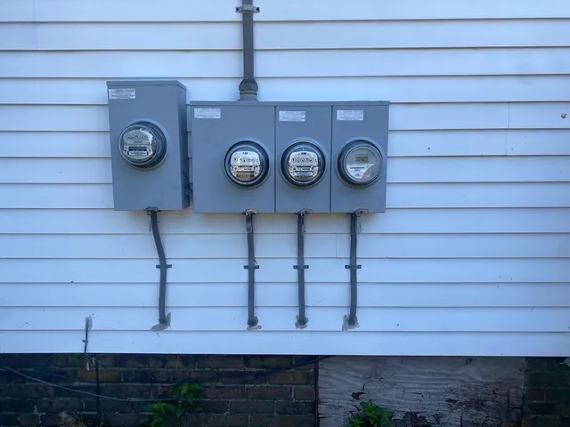 a view of a window of a house