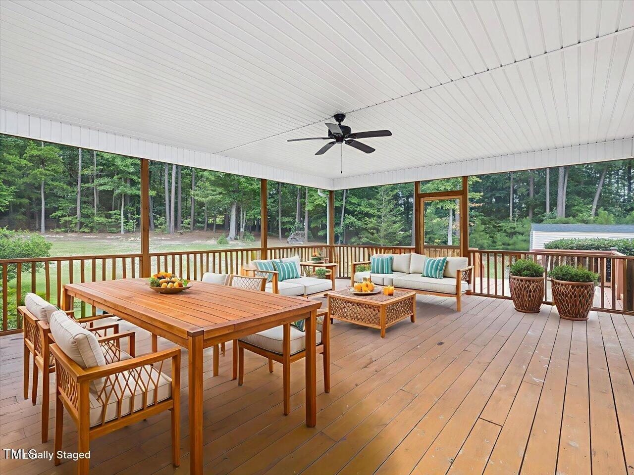 2138 Old Mill Farm Road Franklinton, NC 27525 - Photo 37 of 63 50-Screened Porch Virtually staged