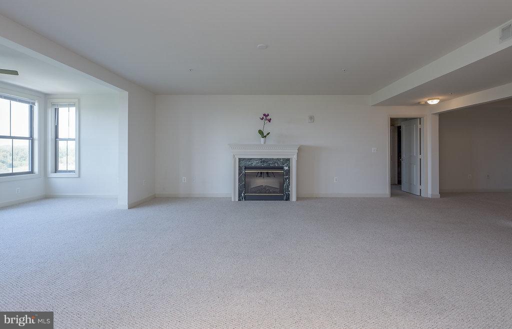 485 Harbor Side Street, Unit 710 Woodbridge, VA 22191 - Photo 5 of 26 an empty room with furniture and a fireplace