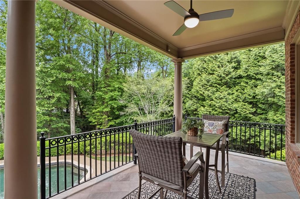 8340 Colonial Place Duluth, GA 30097 - Photo 33 of 74 a view of a two chairs in the balcony