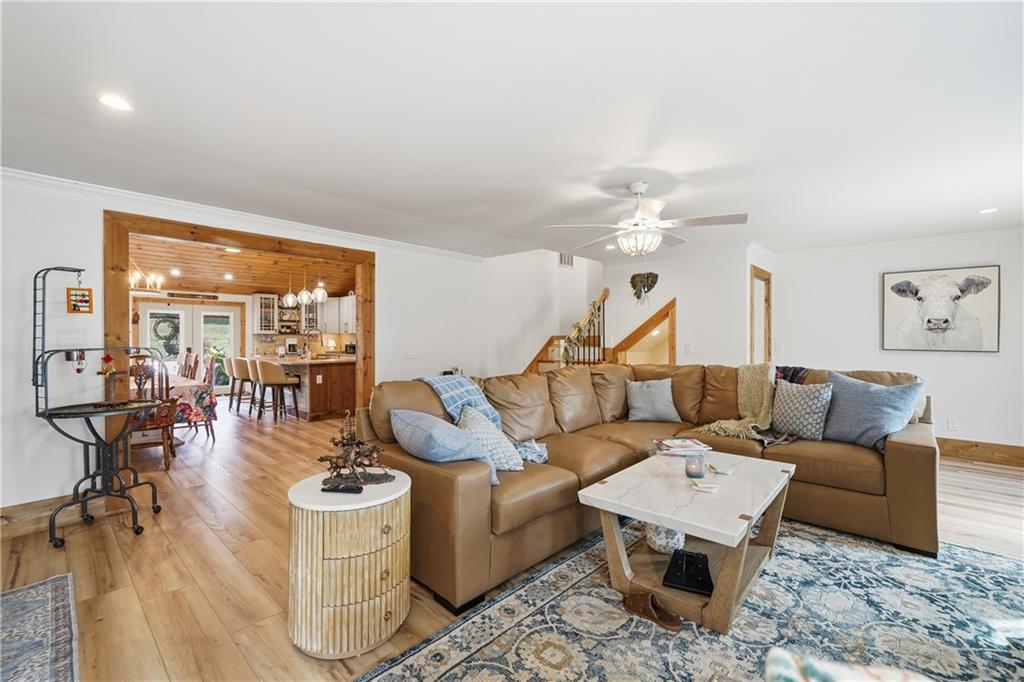 34 Bodie Road Talking Rock, GA 30175 - Photo 15 of 49 a living room with furniture and wooden floor