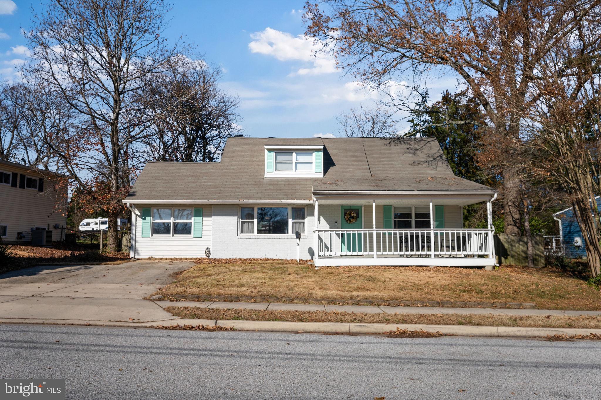 3 Leymar Road Glen Burnie, MD 21060 - Photo 9 of 60 a view of a house with a outdoor space