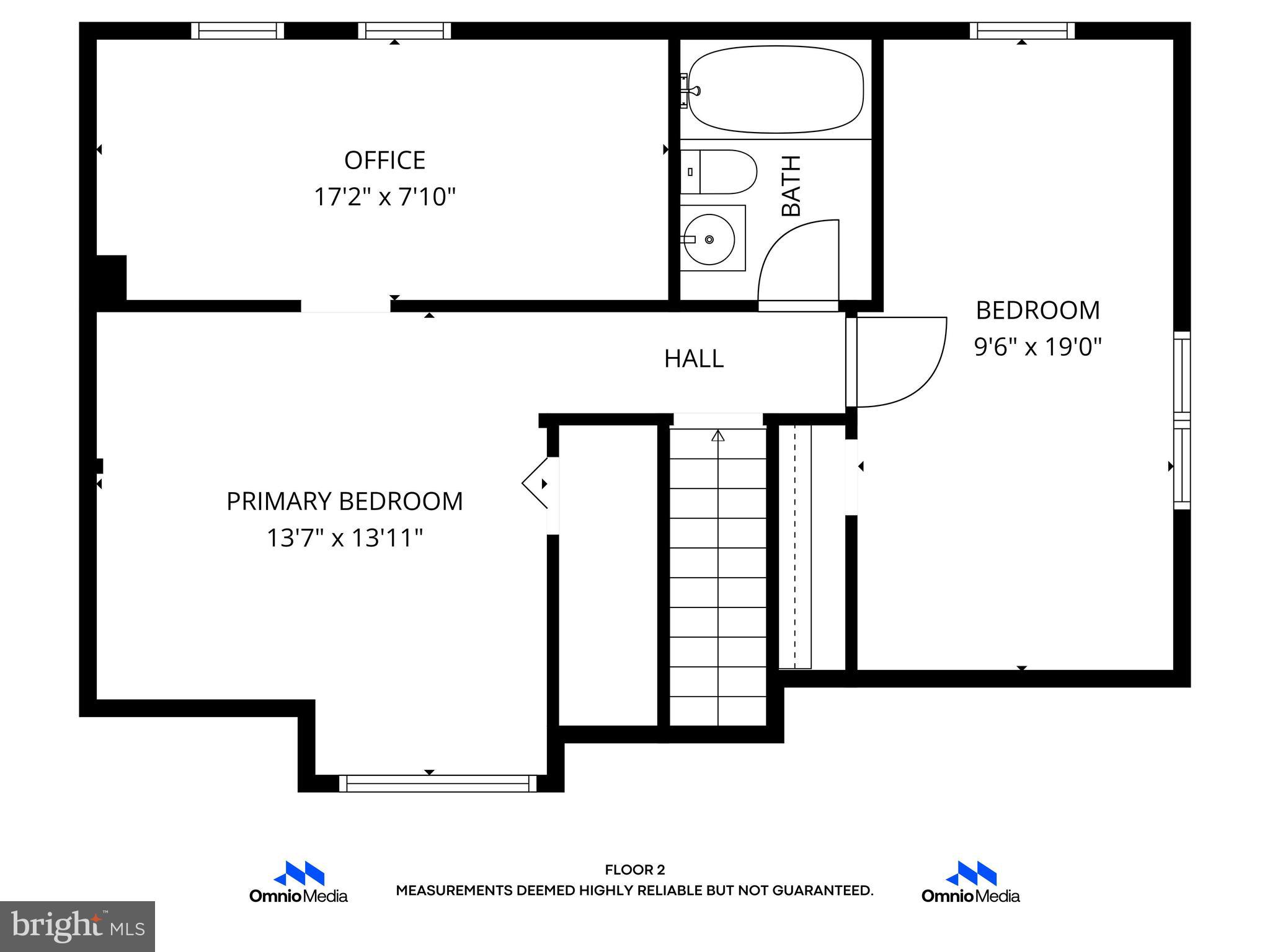 3 Leymar Road Glen Burnie, MD 21060 - Photo 60 of 60 Floor Plan Upper Level