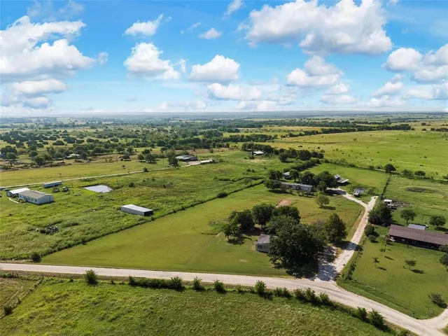 a view of a lake with houses