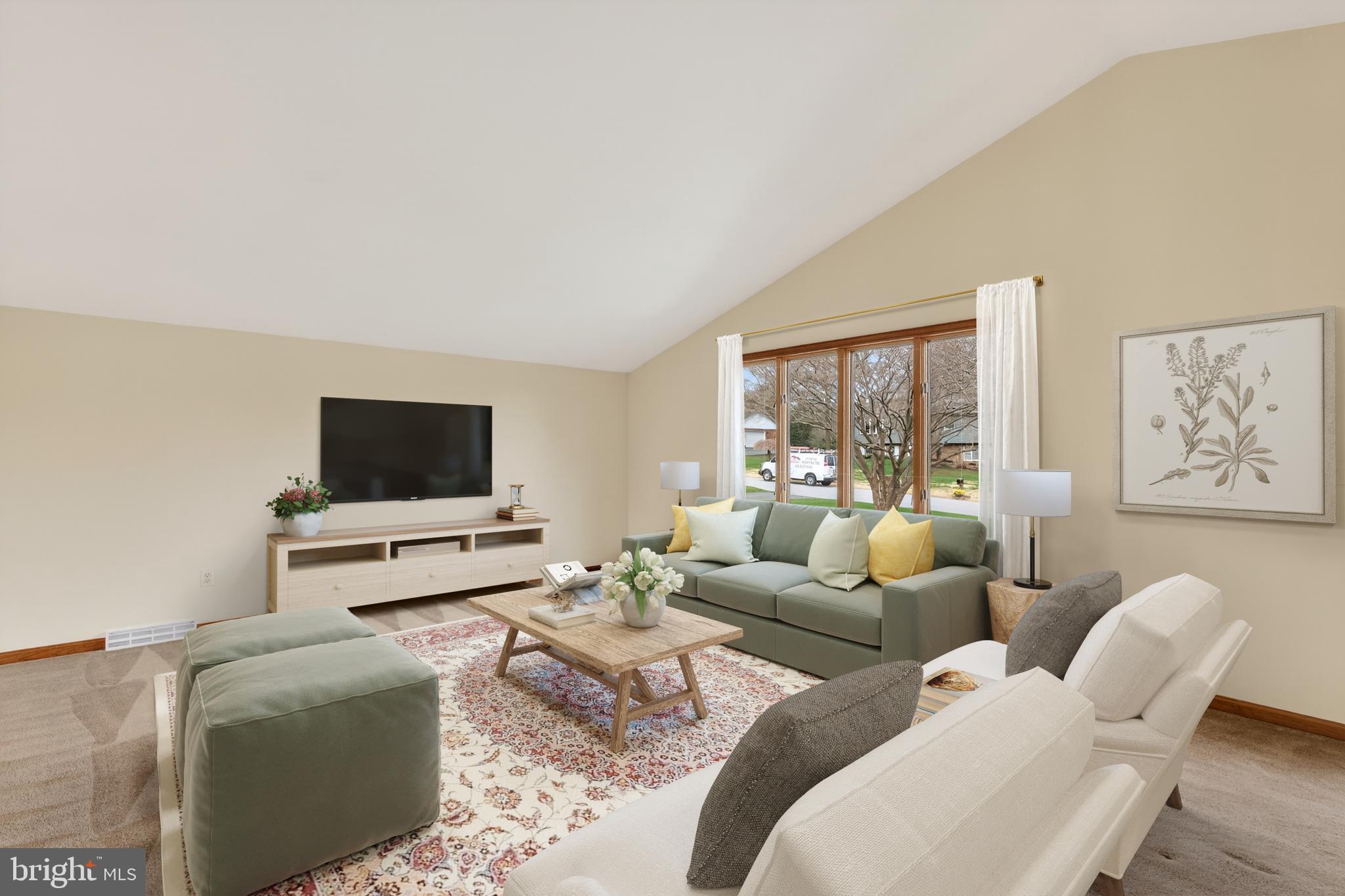 1703 Brickhouse Lane Fallston, MD 21047 - Photo 10 of 43 Living Room- virtually staged