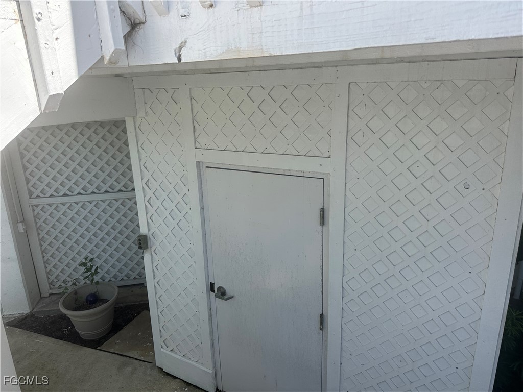 950 Moody Road, Unit 110 North Fort Myers, FL 33903 - Photo 31 of 32 a bathroom with a sink and a shower