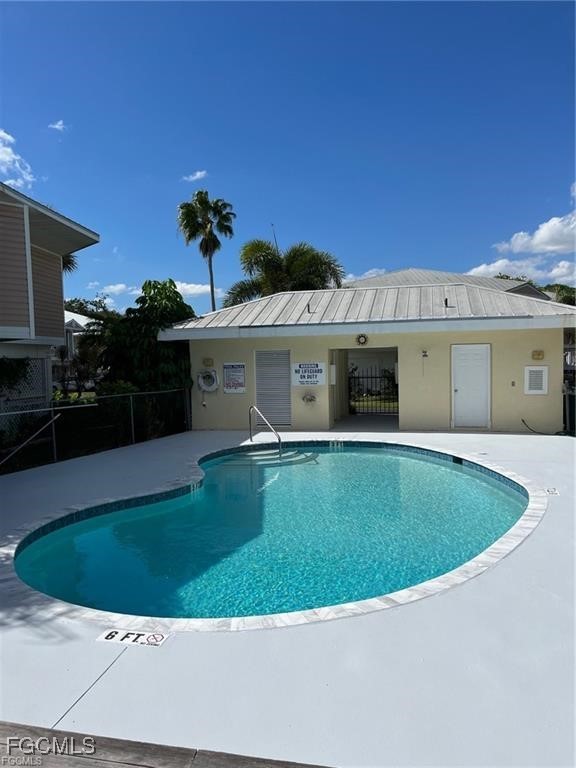 950 Moody Road, Unit 110 North Fort Myers, FL 33903 - Photo 9 of 32 a view of outdoor space yard and swimming pool