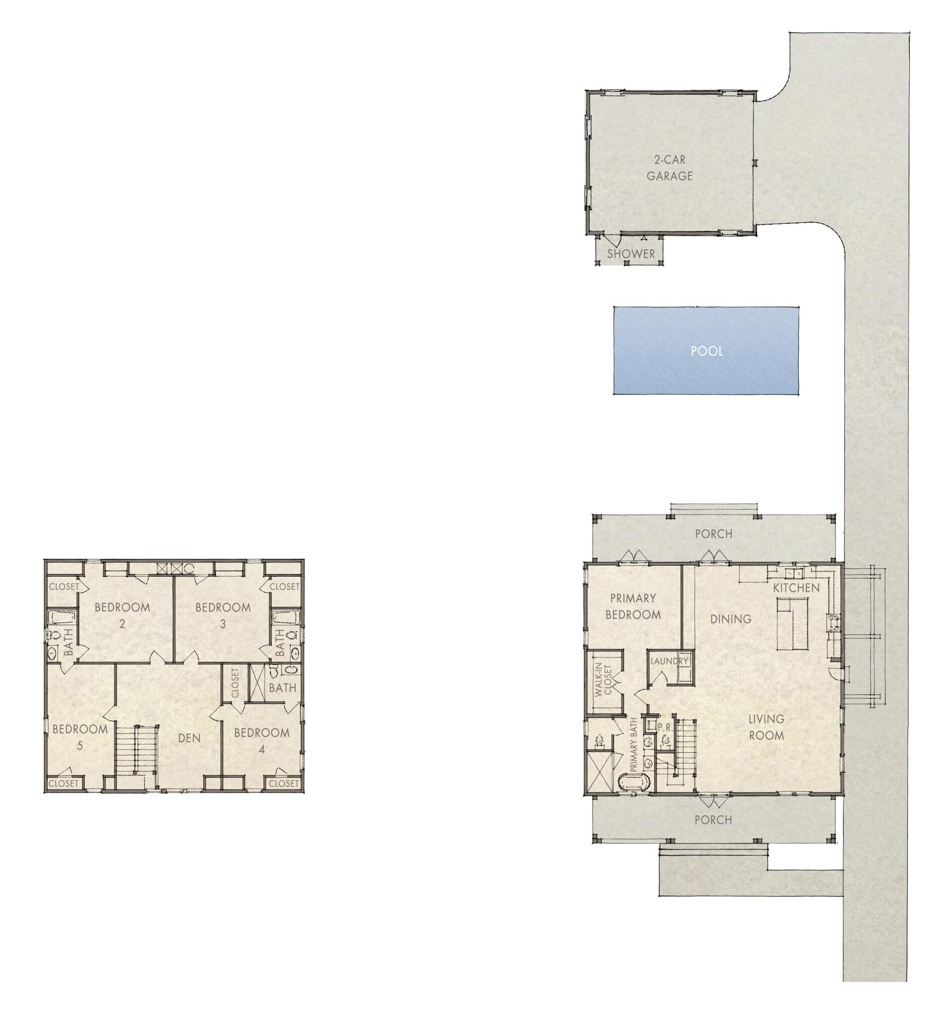 407 Pollard Cove East, Unit LOT 100 Watersound, FL 32461 - Photo 60 of 60 Rose Cottage Floor Plan