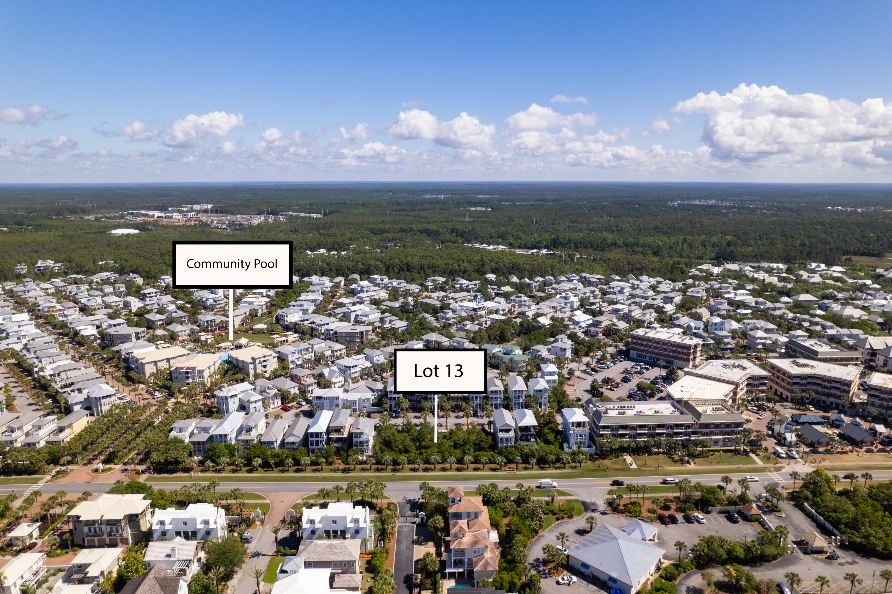 Lot 13 East Trigger Trail Inlet Beach Inlet Beach, FL 32461 - Photo 2 of 4 a view of a city