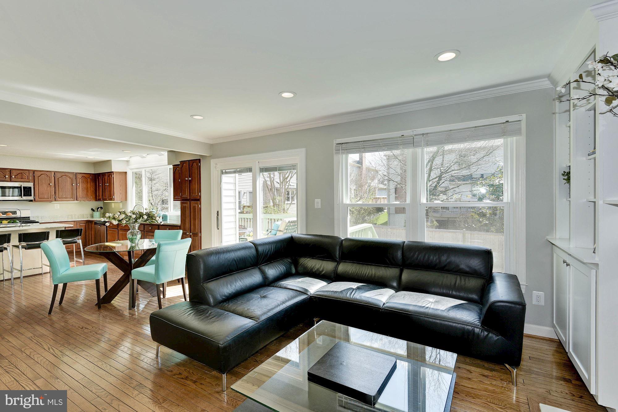 1304 19th Road South Arlington, VA 22202 - Photo 12 of 25 a living room with furniture and a large window
