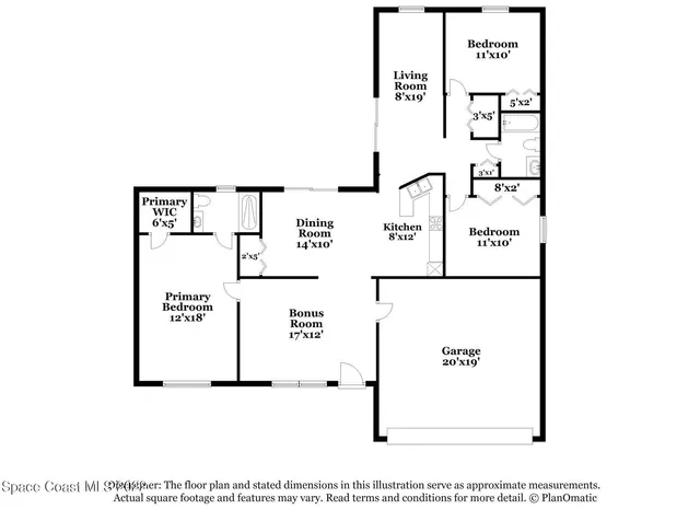 $1,765 | 3051 Forghun Avenue Southeast, Palm Bay, FL 32909