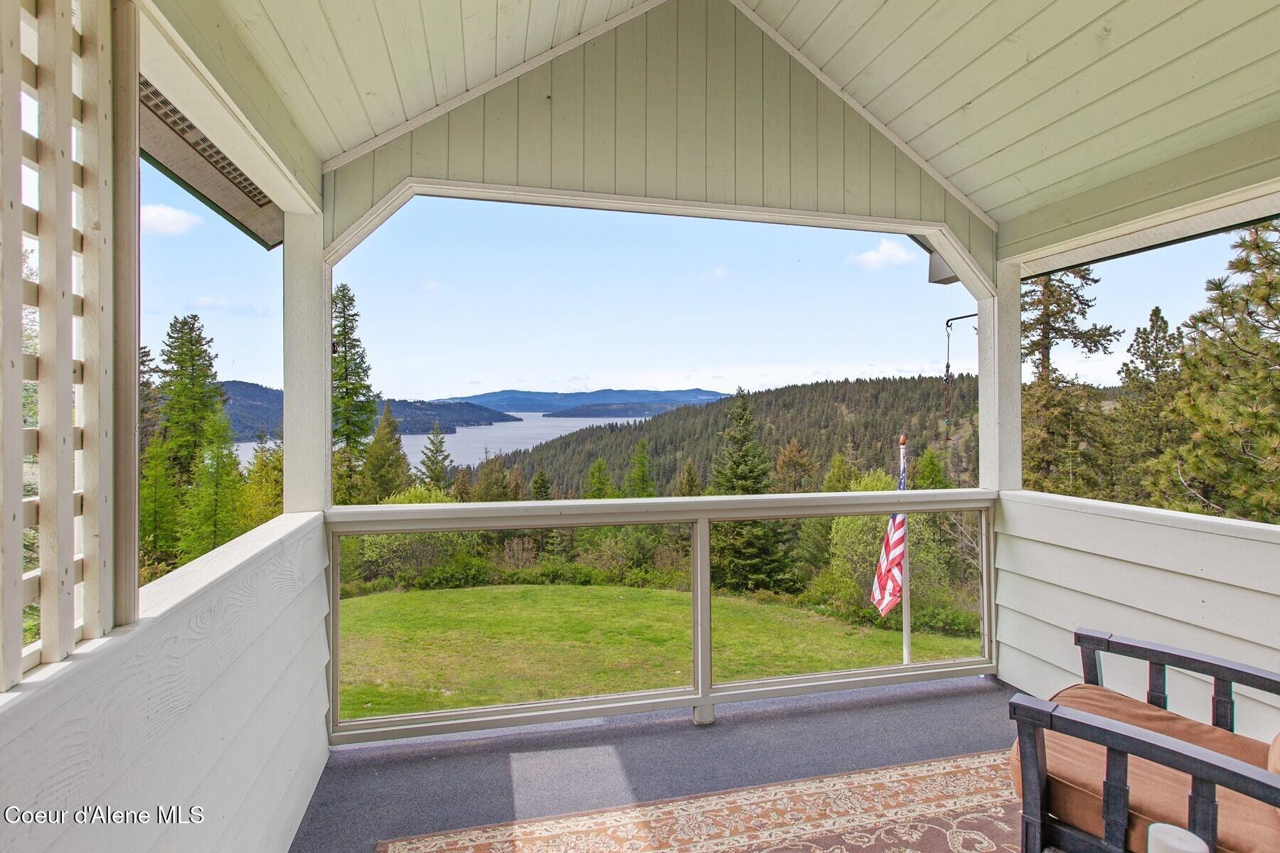 3467 East Sunset Drive Harrison, ID 83833 - Photo 8 of 55 Upstairs Bedroom Balcony