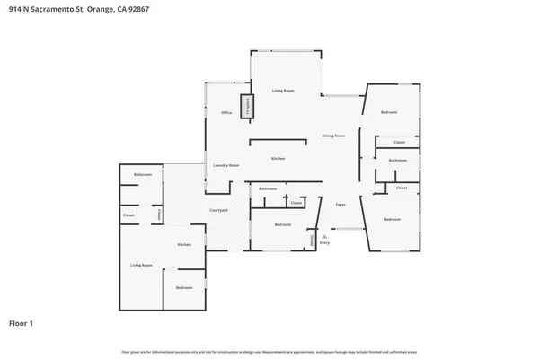 $1,100,000 | 914 North Sacramento Street, Orange, CA 92867