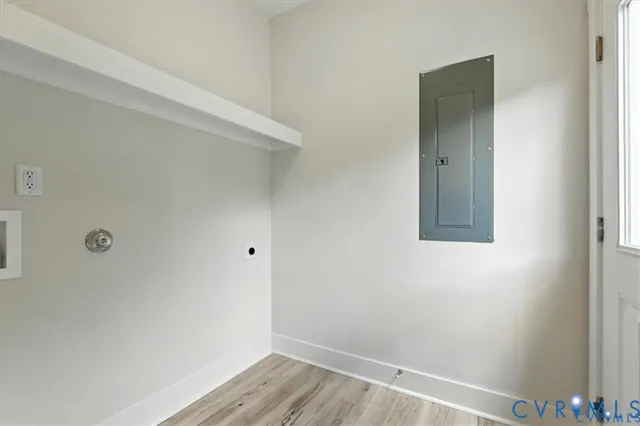 a view of a house with a door