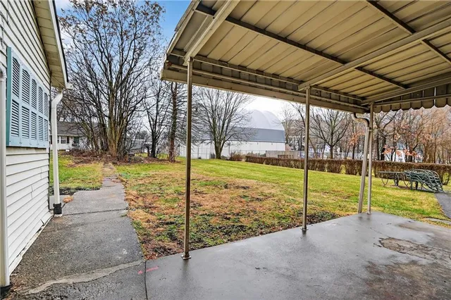 a view of an outdoor space and yard