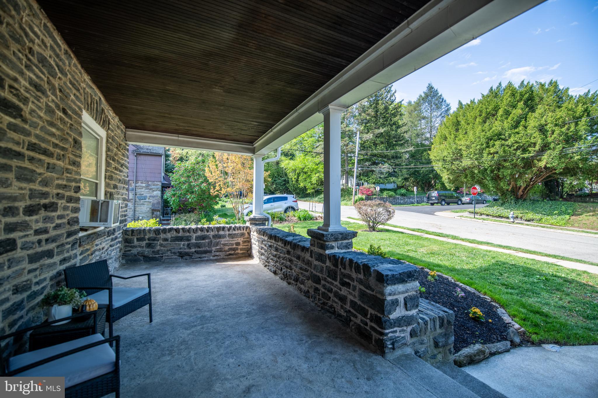 803 Grove Place Havertown, PA 19083 - Photo 2 of 27 Spacious covered front porch.
