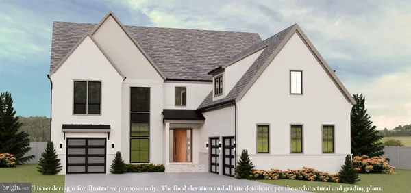 a view of house with yard