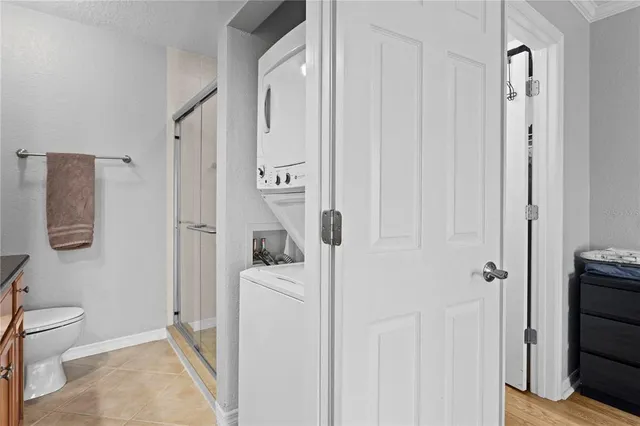 a view of balcony with furniture