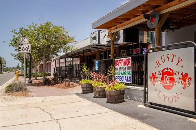 a view of outdoor space with seating area and entertaining space
