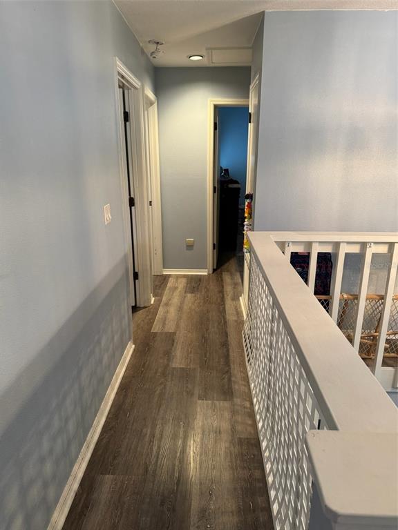 6812 Arbor Oaks Drive Bradenton, FL 34209 - Photo 16 of 29 a view of a balcony with wooden floor