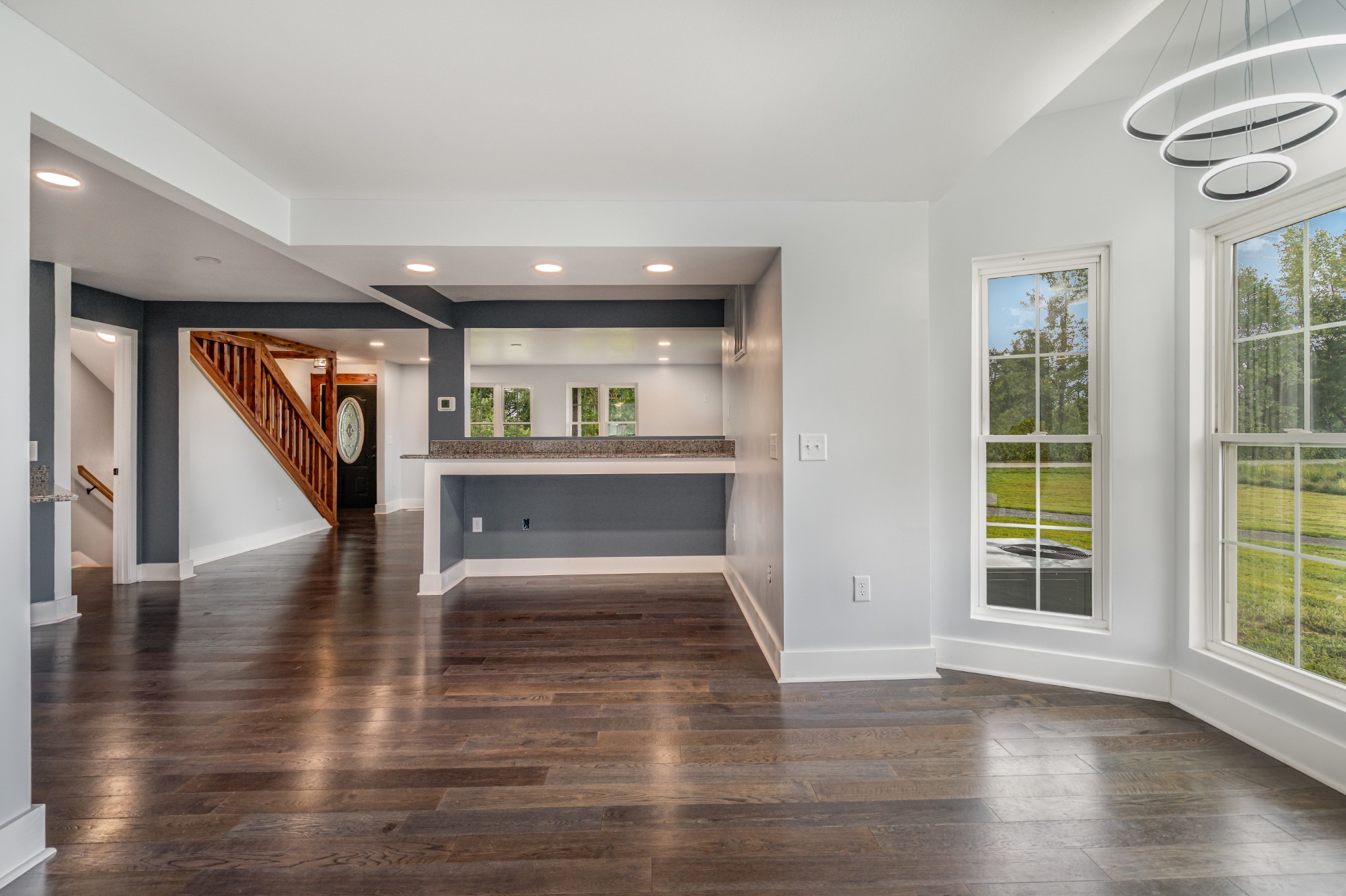 5837 Rocky Mound Road Westmoreland, TN 37186 - Photo 9 of 41 a view of entryway and hall with wooden floor
