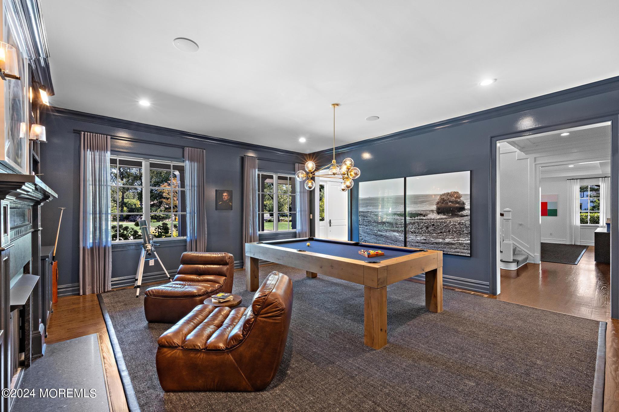 20 Conover Lane Rumson, NJ 07760 - Photo 11 of 80 20 Conover Billiard Room