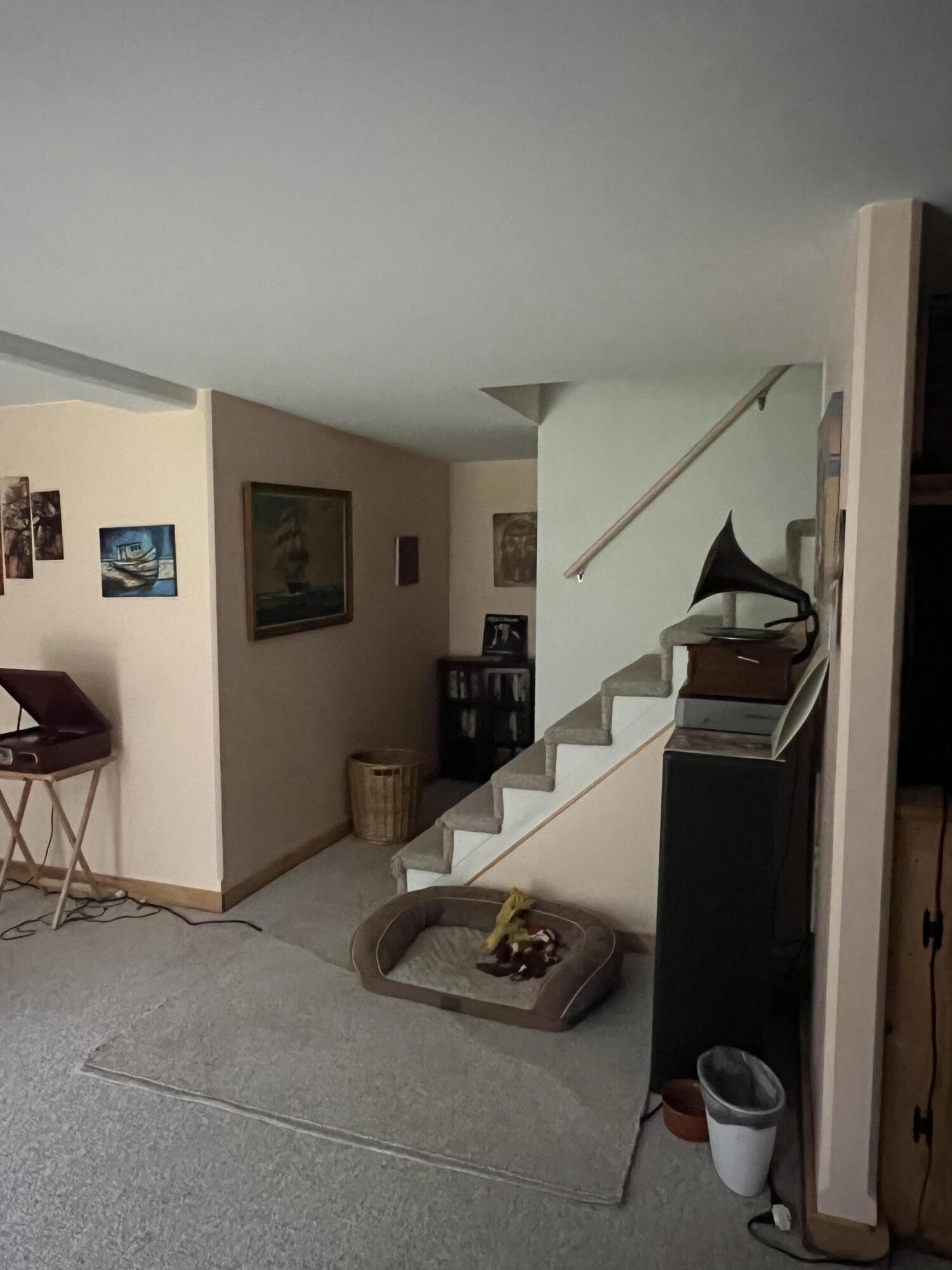 811 Bog Road New Portland, ME 04961 - Photo 13 of 32 Basement stairs