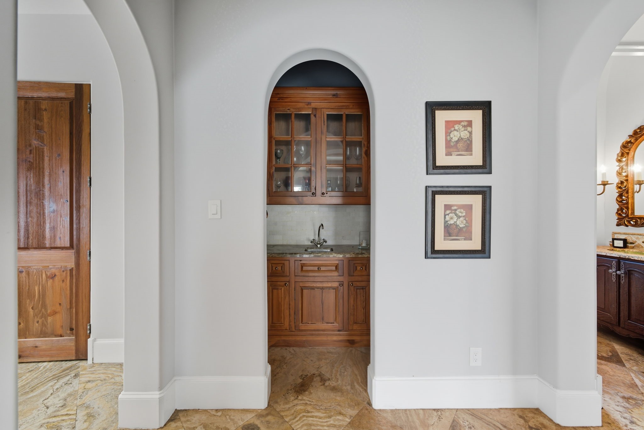 2370 Bolsover Street Houston, TX 77005 - Photo 19 of 46 a view of open kitchen with windows