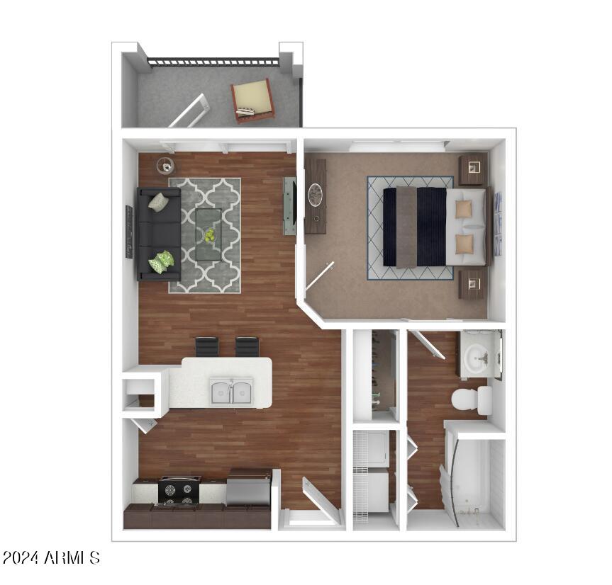 855 West Southern Avenue, Unit 1 Mesa, AZ 85210 - Photo 19 of 19 Floorplan