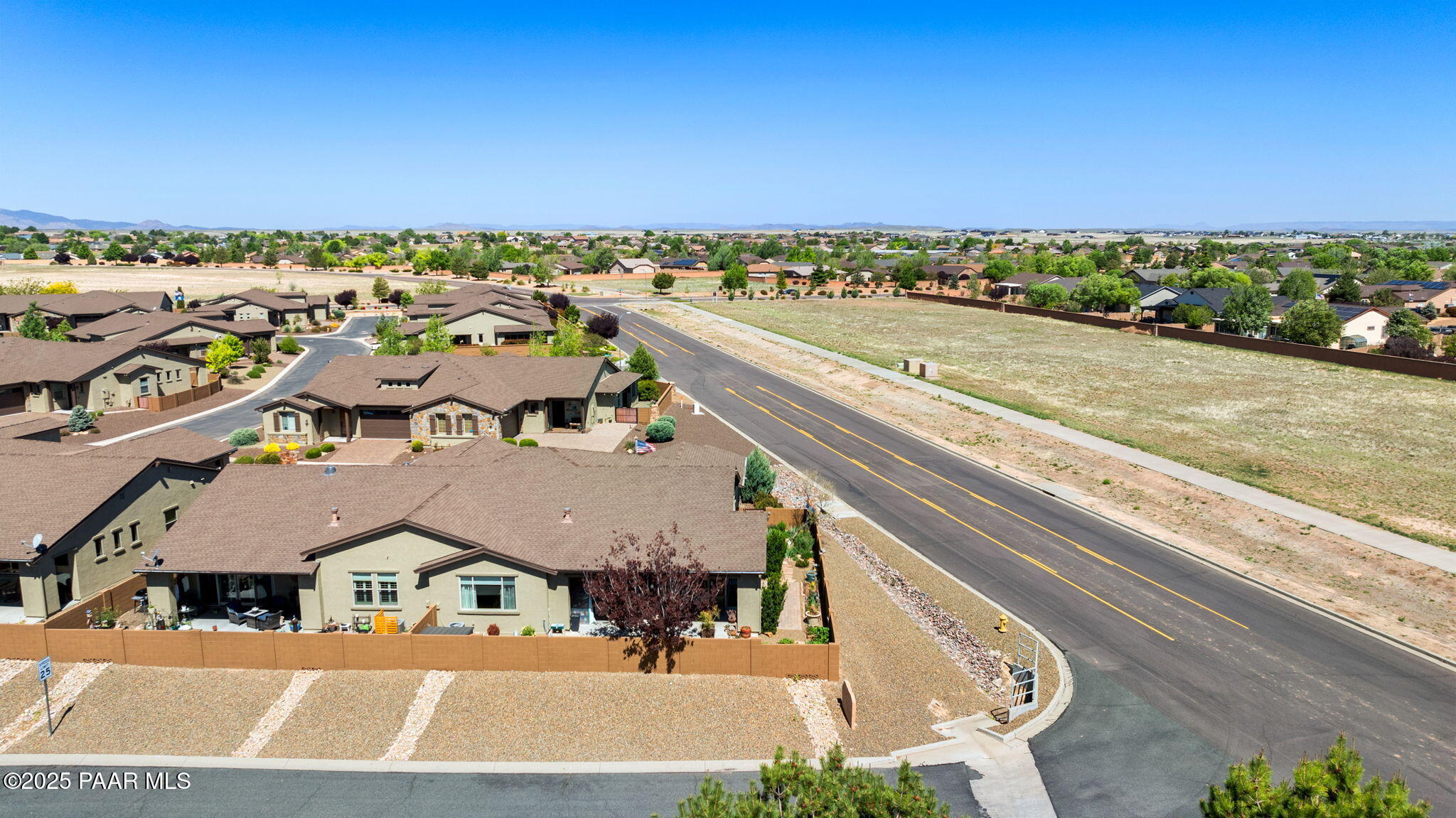 7794 Lavender Loop Prescott Valley, AZ 86315 - Photo 36 of 57 an aerial view of multiple house