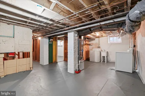 a view of a storage room