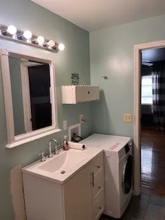 a view of a small space