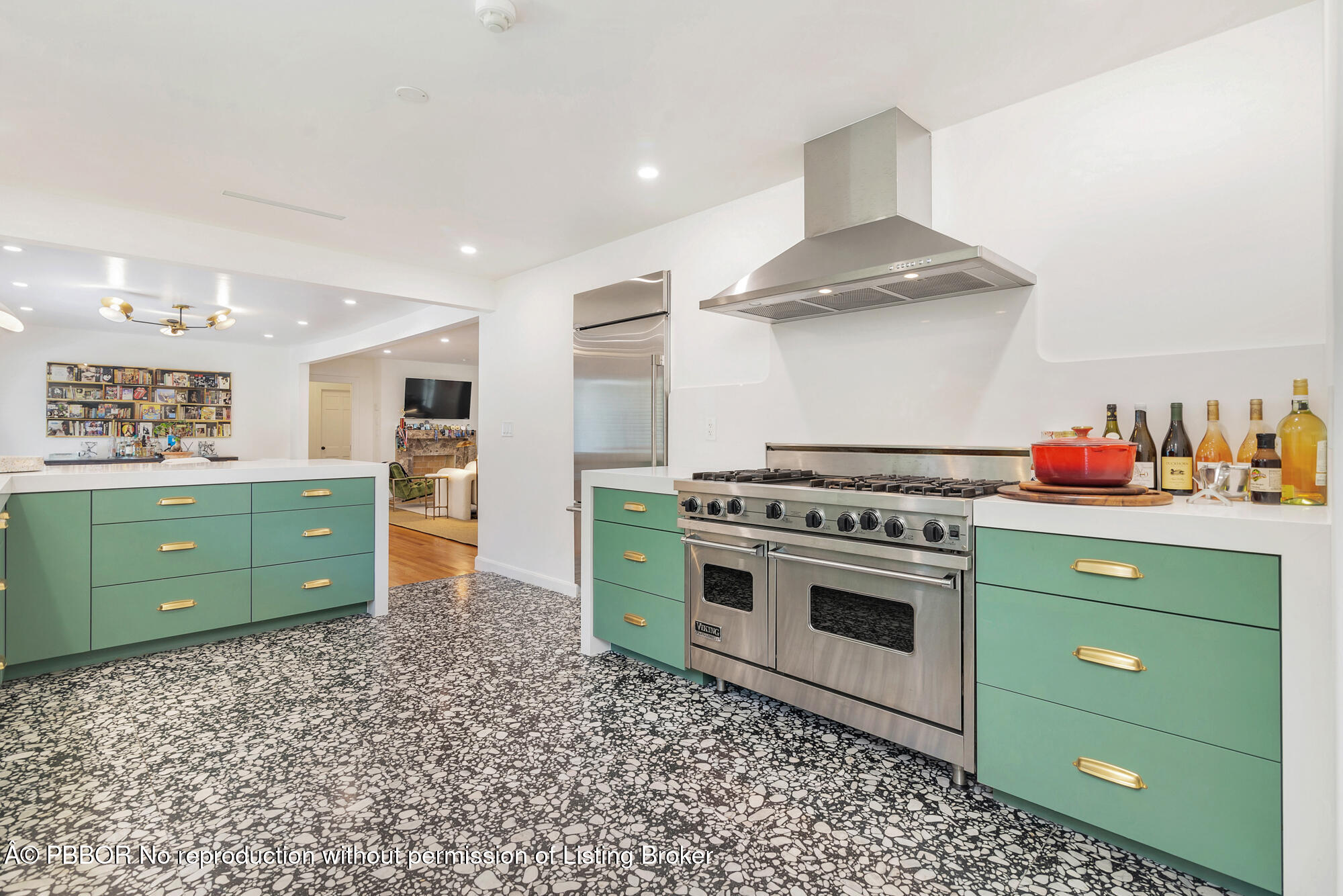 265 Rilyn Drive West Palm Beach, FL 33405 - Photo 9 of 23 a kitchen with a stove a sink and a refrigerator