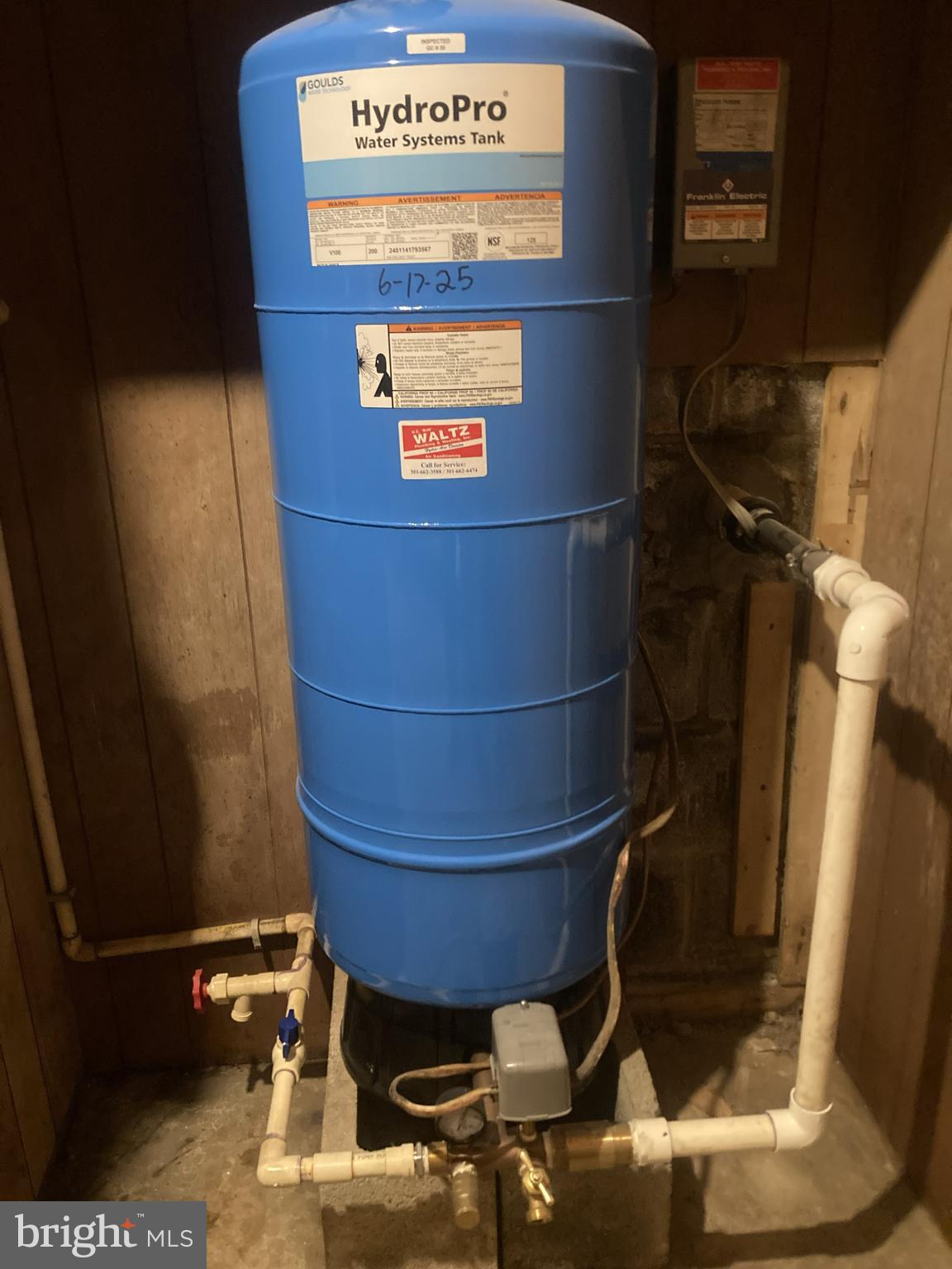 3624 Kemptown Church Road Monrovia, MD 21770 - Photo 77 of 80 New well pressure tank in 2025