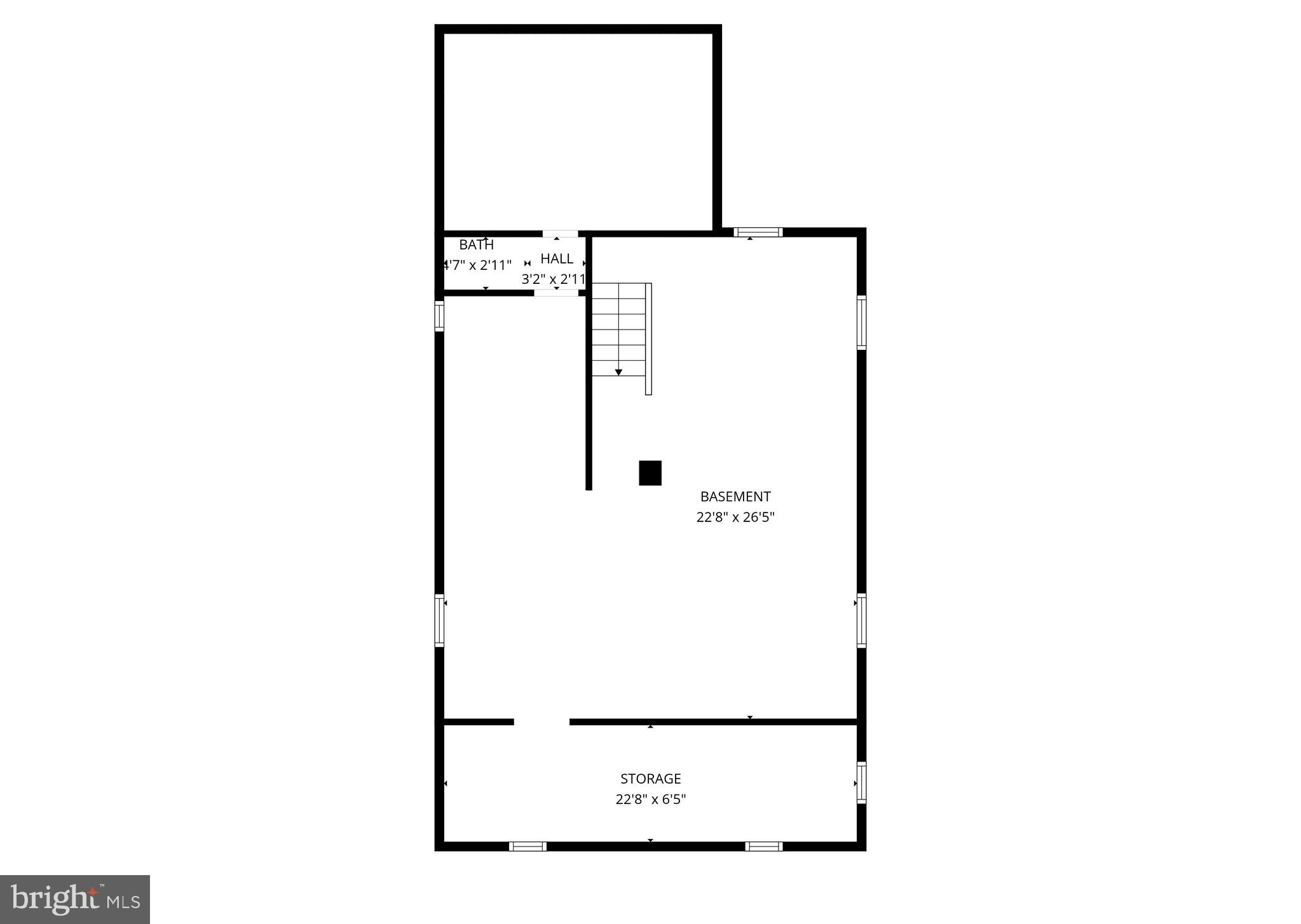 1907 Wills Road Baltimore, MD 21222 - Photo 39 of 42 a picture of a floor plan