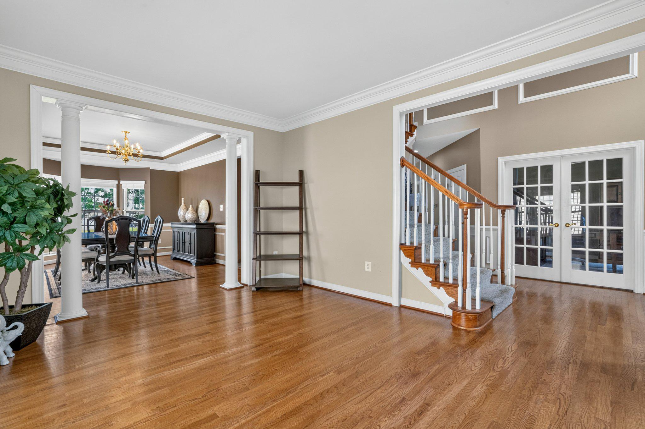 9202 Charterhouse Road Frederick, MD 21704 - Photo 6 of 44 View from formal living rm to dining rm