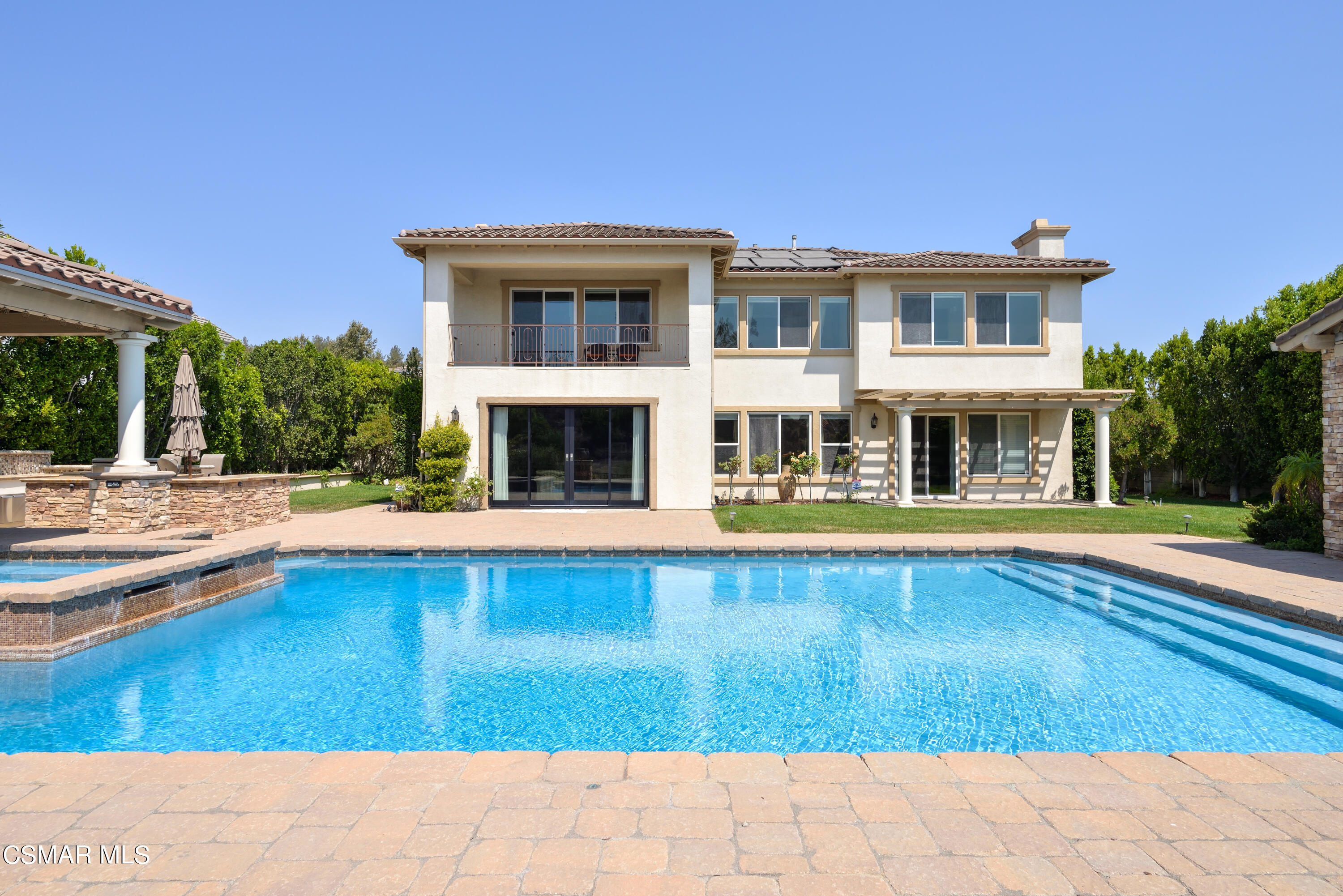12442 Nelson Road Moorpark, CA 93021 - Photo 21 of 83 a view of house with swimming pool and outdoor seating