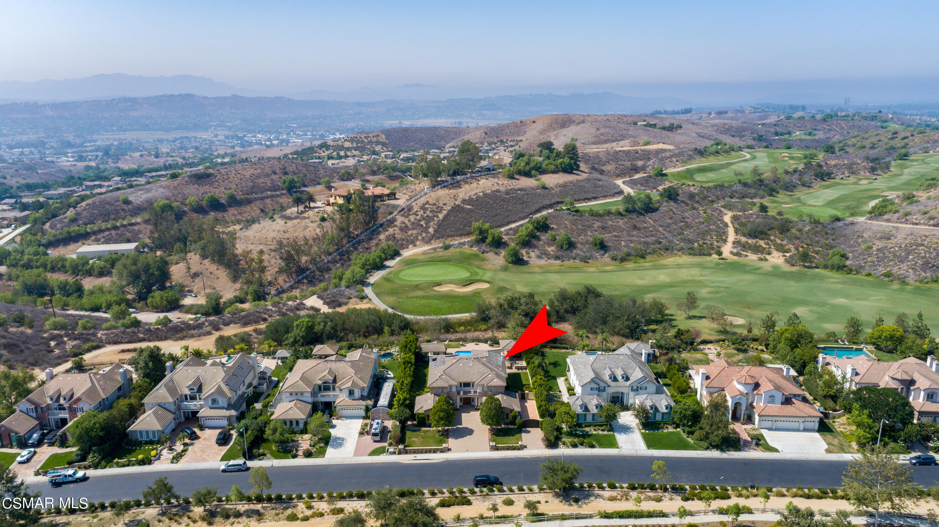12442 Nelson Road Moorpark, CA 93021 - Photo 5 of 83 an aerial view of residential houses with outdoor space and trees